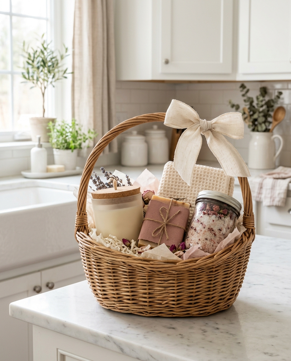 A Quiet Moment — gift basket by Kristen's Gift Baskets